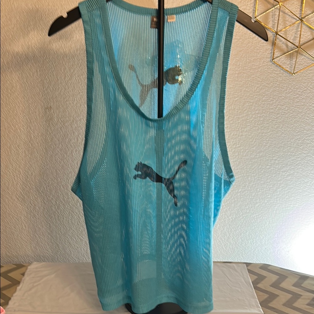 Puma Aqua Mesh Sleeveless Top